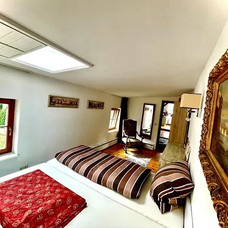 Historisches Retro Loft 70m2 Mit Garten & Seenaehe شقة