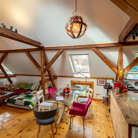 Historisches Retro Loft 70m2 Mit Garten & Seenaehe * Швиловзе