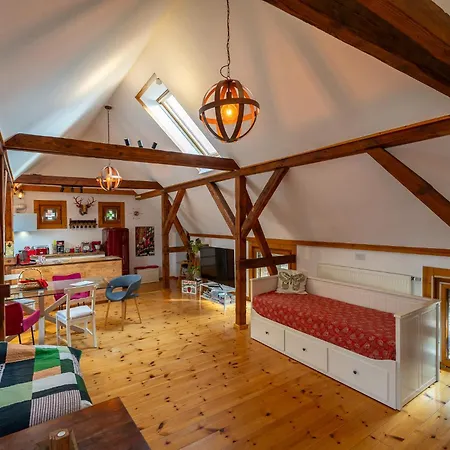 Апартаменты Historisches Retro Loft 70m2 Mit Garten & Seenaehe Швиловзе