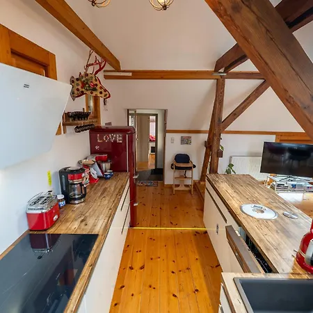Historisches Retro Loft 70m2 Mit Garten & Seenaehe Apartment *