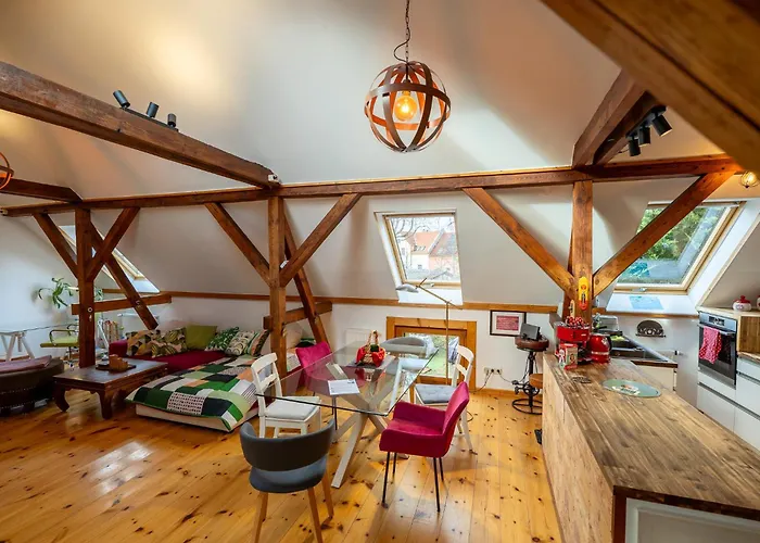 Historisches Retro Loft 70m2 Mit Garten & Seenaehe * Schwielowsee