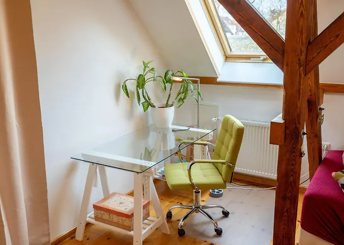 Historisches Retro Loft 70m2 Mit Garten & Seenaehe Schwielowsee